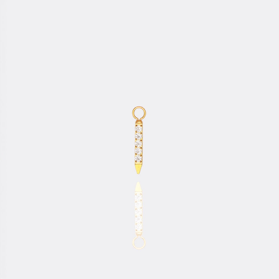 Rapier Drop Charm